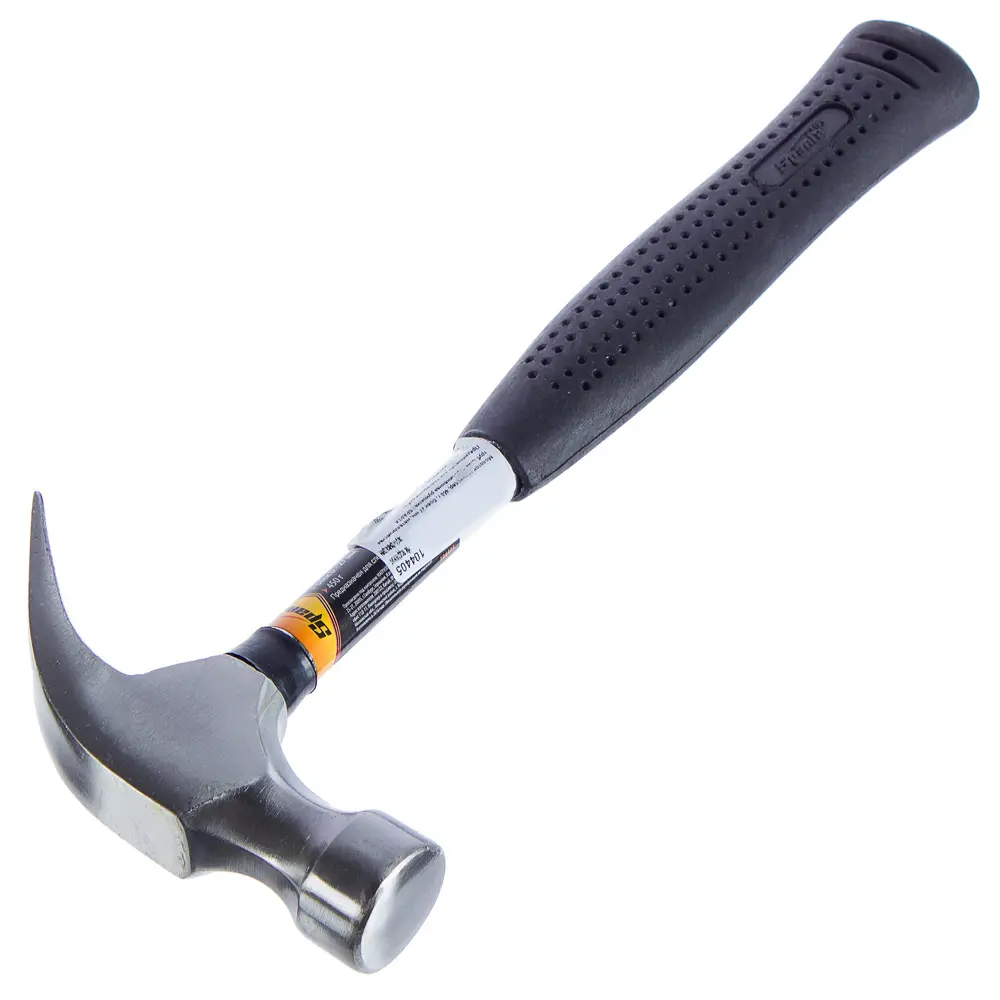 Молоток-гвоздодер Sparta с антивибрационной рукояткой 450 г 12929490 STLM-0002563