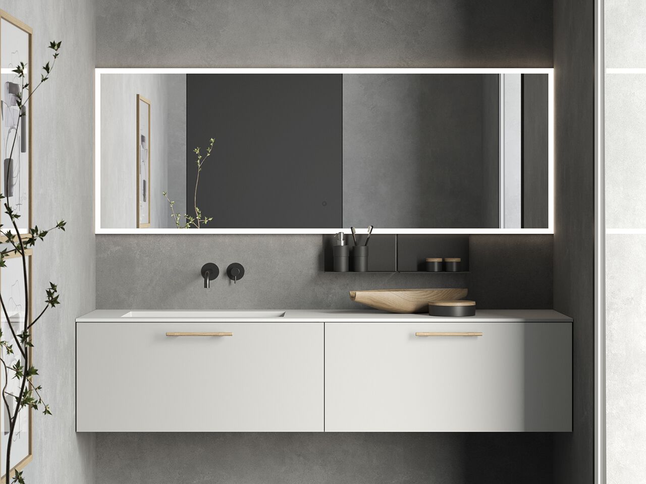 Полная мебель для ванной комнаты / умывальник Rexa Interlude ARCH-00062642