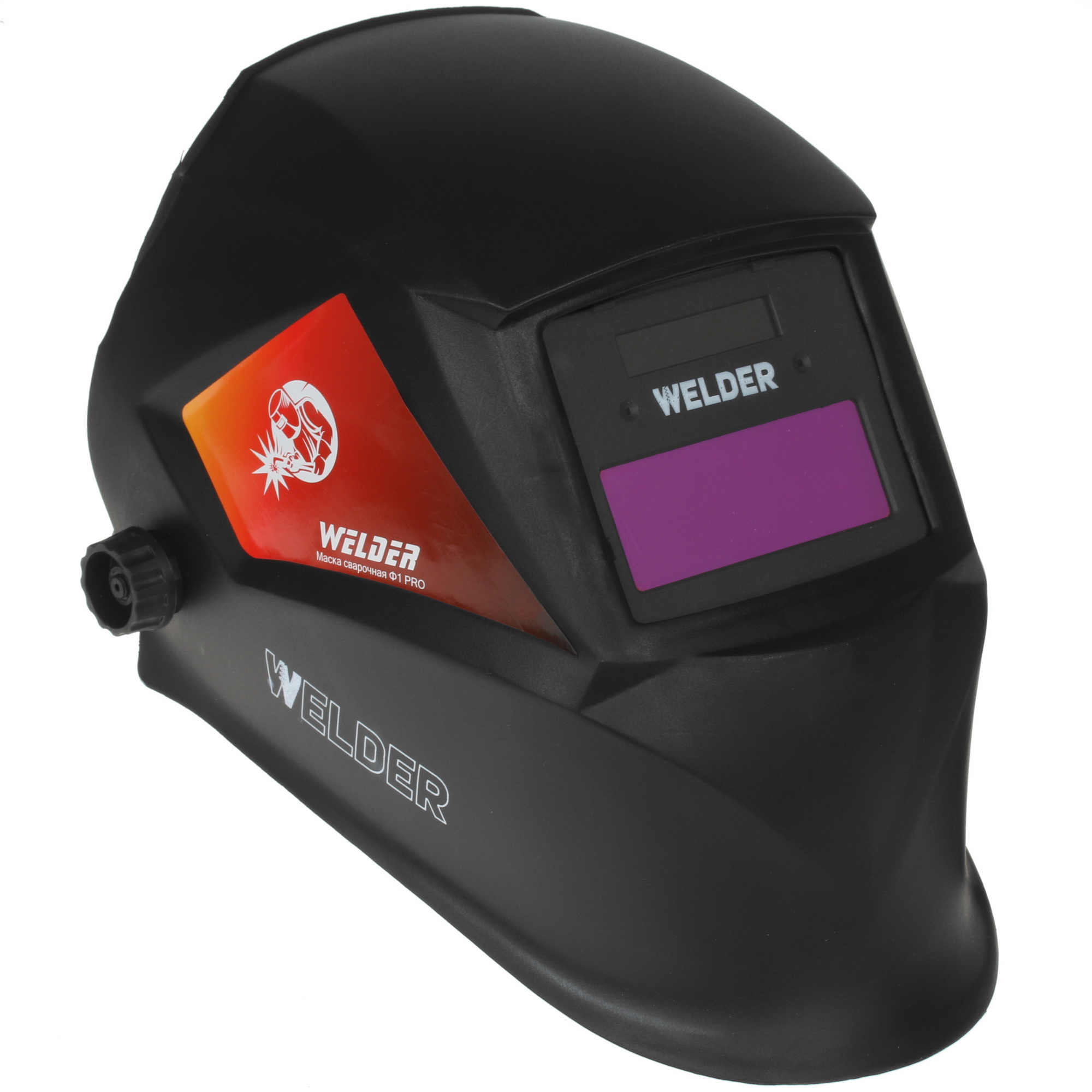 Маска сварочная WELDER PRO Ф1 СБ Хамелеон 5338031 STDN-0130021