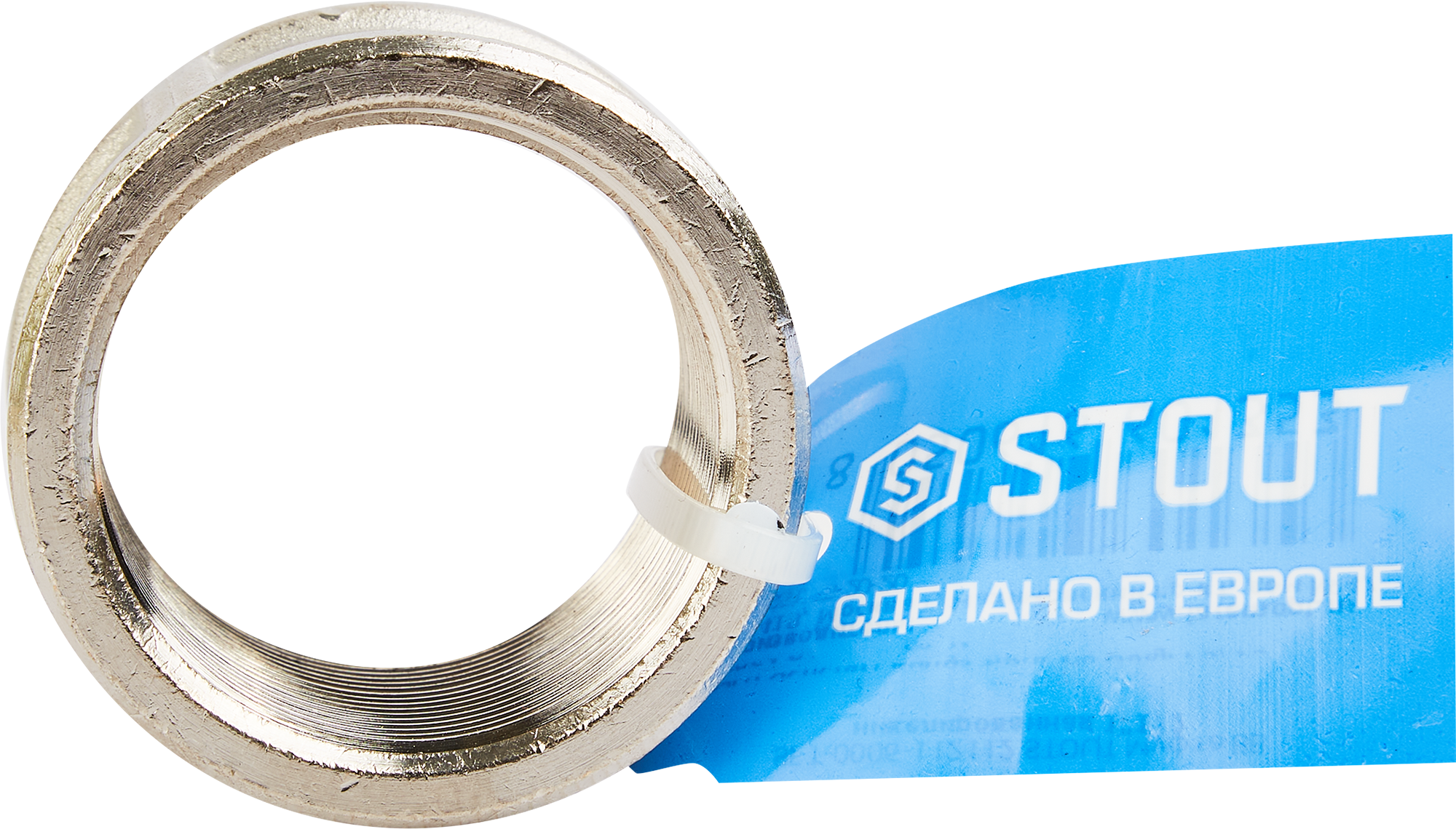 Муфта STOUT 1½" для соединения труб водоснабжения и отопления 82238881 STLM-0022641 - Вид №2