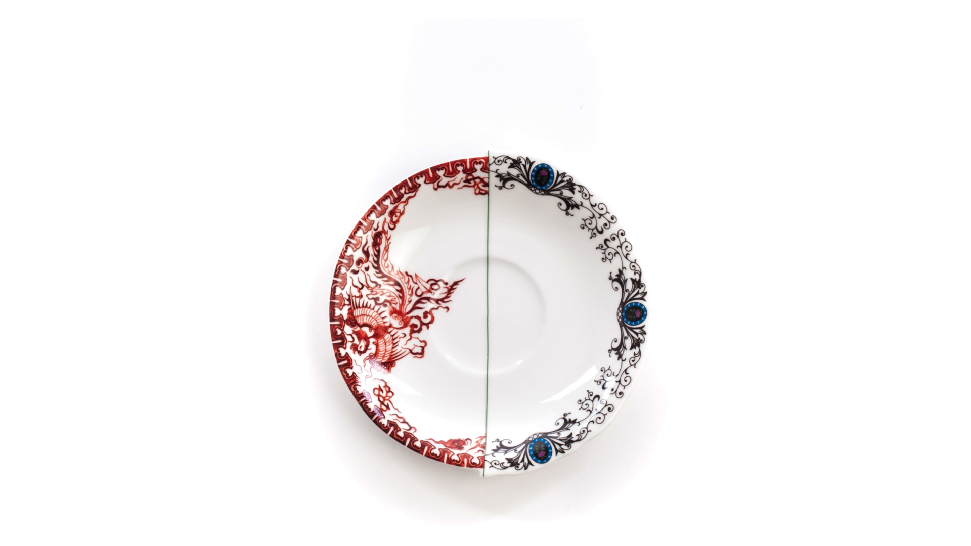 10671853 Seletti Сервиз чайный Тет-а-тет Seletti Гибрид на 2 персоны 7 предметов Фарфор  - Вид №3