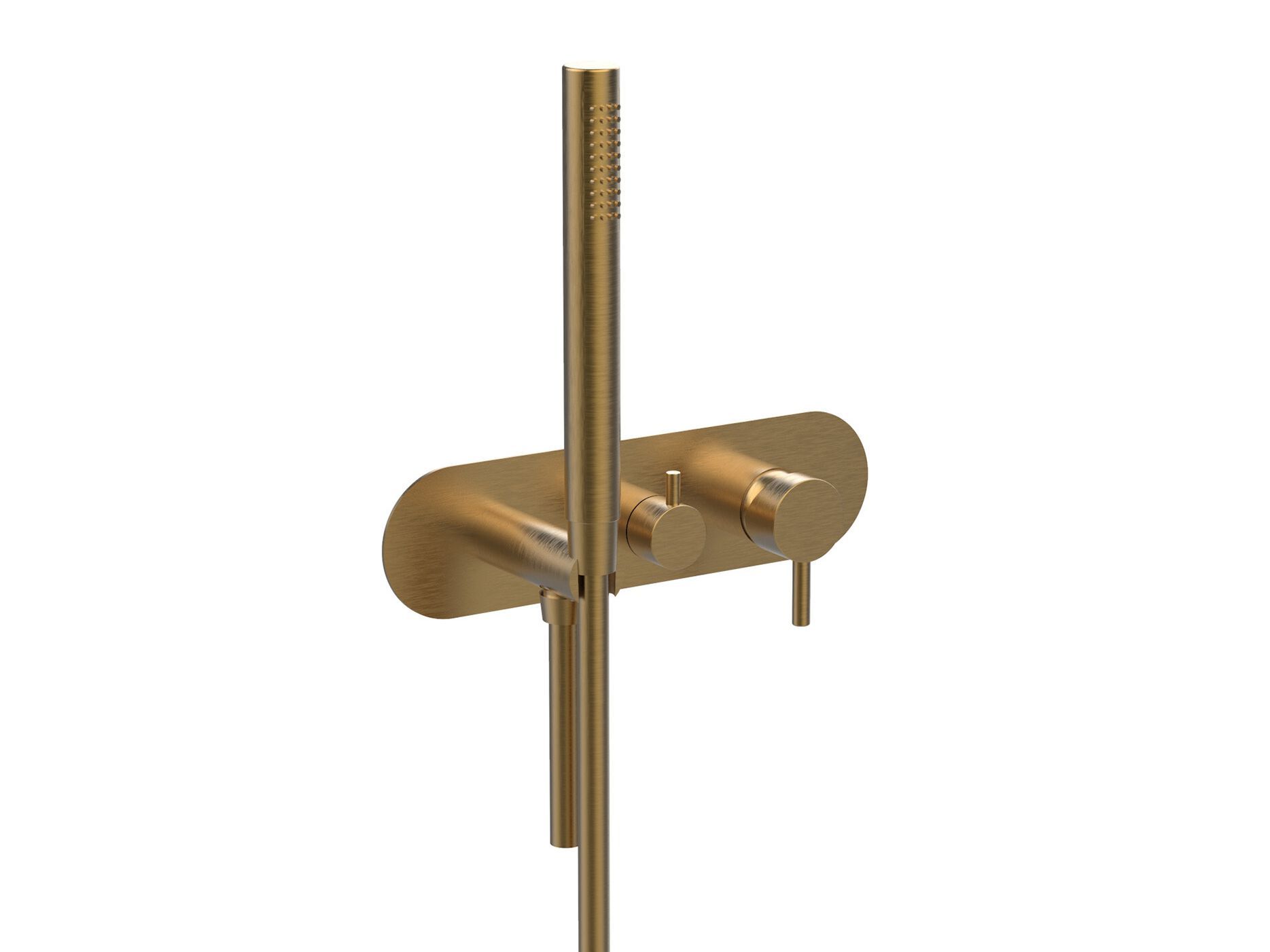 3 отверстия однорычажный встраиваемый смеситель для душа Rubinetterie Frattini Pepe XL ARCH-00040296