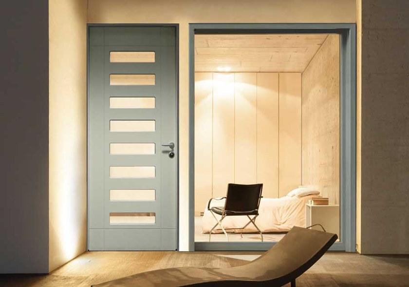 COCIF Бронированная входная дверь для улицы со стеклянными панелями Vitrum sun-id-1492481 - Вид №2