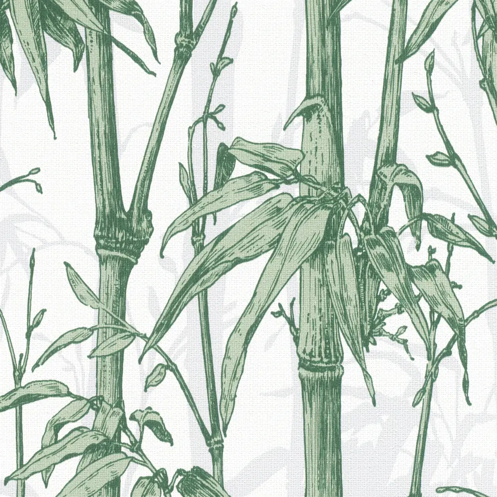 Обои флизелиновые Rasch Florent Бамбук зеленые 1.06 м м R819946 83374430 STLM-2005328 Florentine - Вид №1