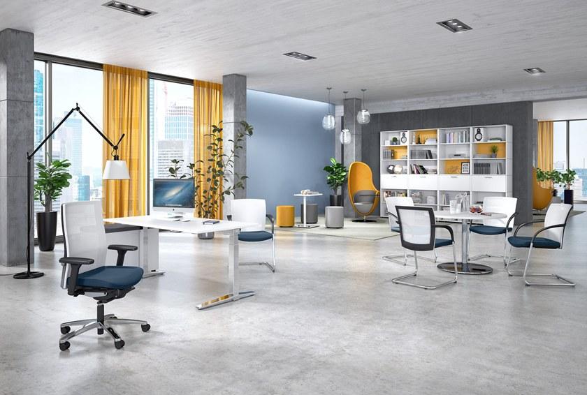 König Neurath Офисное кресло на 5 спиц с подлокотниками на колесиках Okay ii sun-id-1485041 - Вид №2