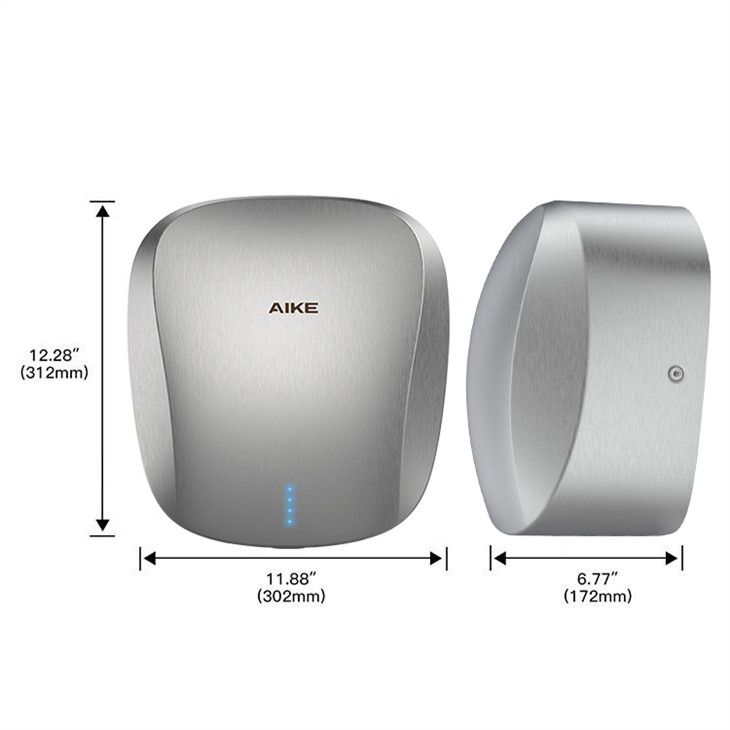 Сушилка для рук из нержавеющей стали AIKE AK2903_568  - Вид №6