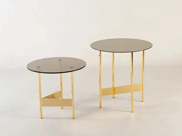 Круглый латунный журнальный столик Galbiati Exclusive Interiors ARCH-00126787