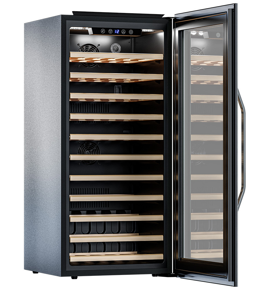 9186685 Винный шкаф Meyvel MV66-KSB1 серебристый STDN-0135089 - Вид №2