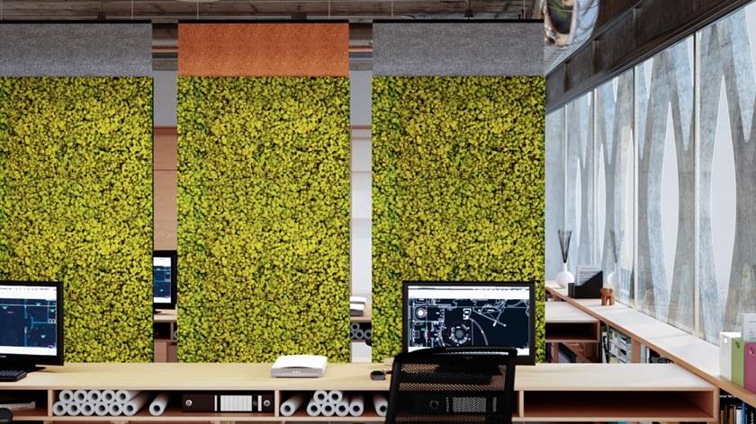 GREEN MOOD Акустическая стеновая панель из мха Design sun-id-1494656 - Вид №8