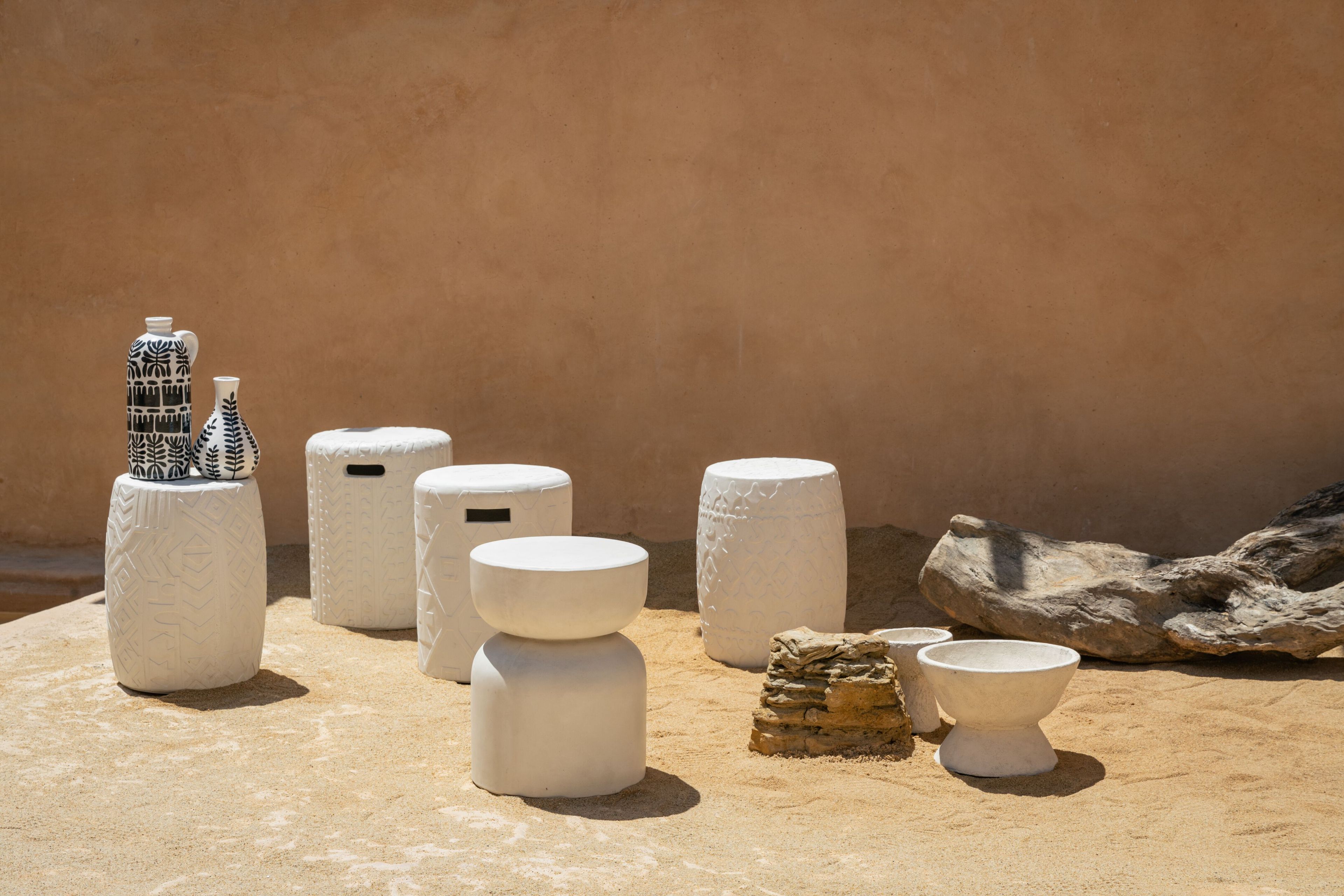 Низкий садовый стул из волокнистого бетона cbdesign Space ARCH-00065675 - Вид №3