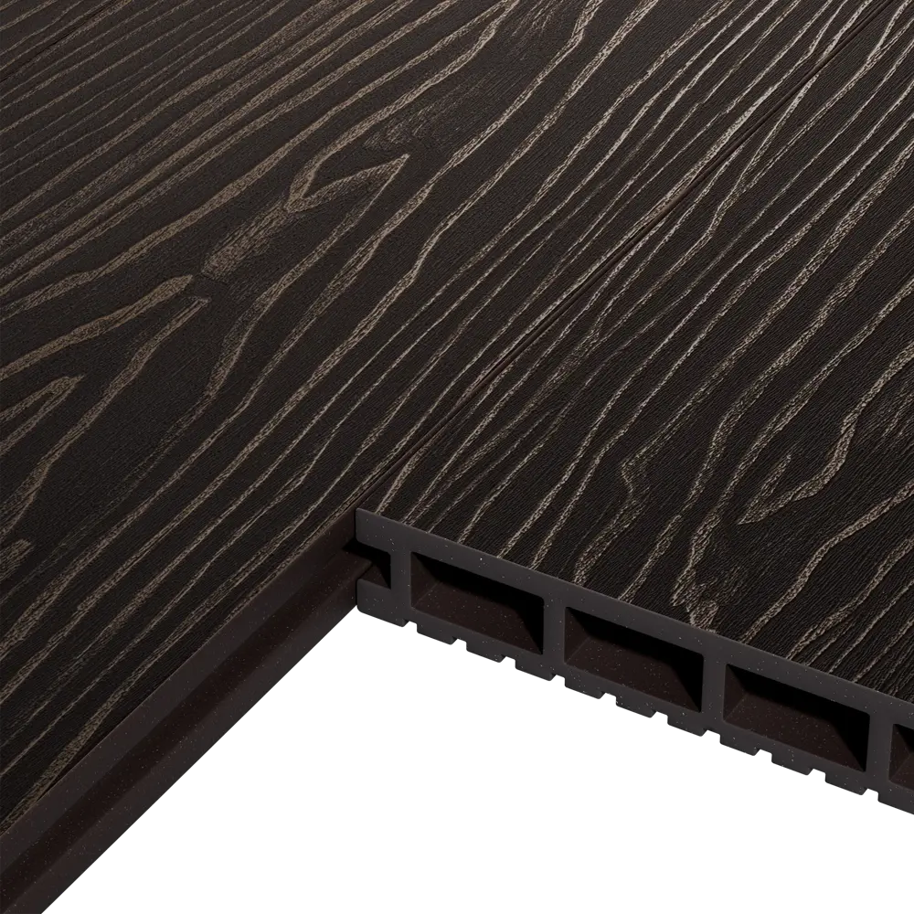 Santreyd Decking Smart - террасная доска ДПК Венге с 3D-текстурой дерева 89365686 STLM-1014021 - Вид №5