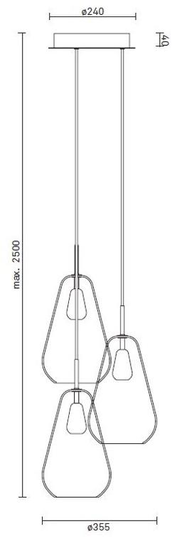 Nuura Подвесной светильник из дутого стекла Anoli 01030124 - Вид №2