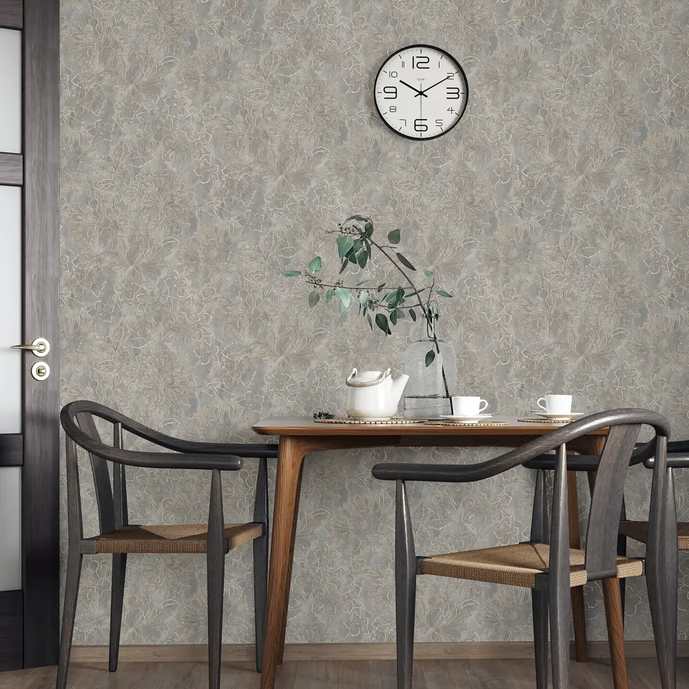 Обои флизелиновые Palitra Family Clairis коричневые 1.06 м 71903-42 STLM-2042282 - Вид №2