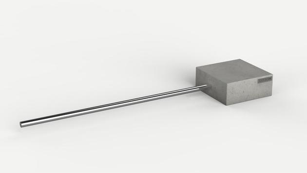 CO33 Вешалка для полотенец в бетоне Balneos Blb3 - Вид №4