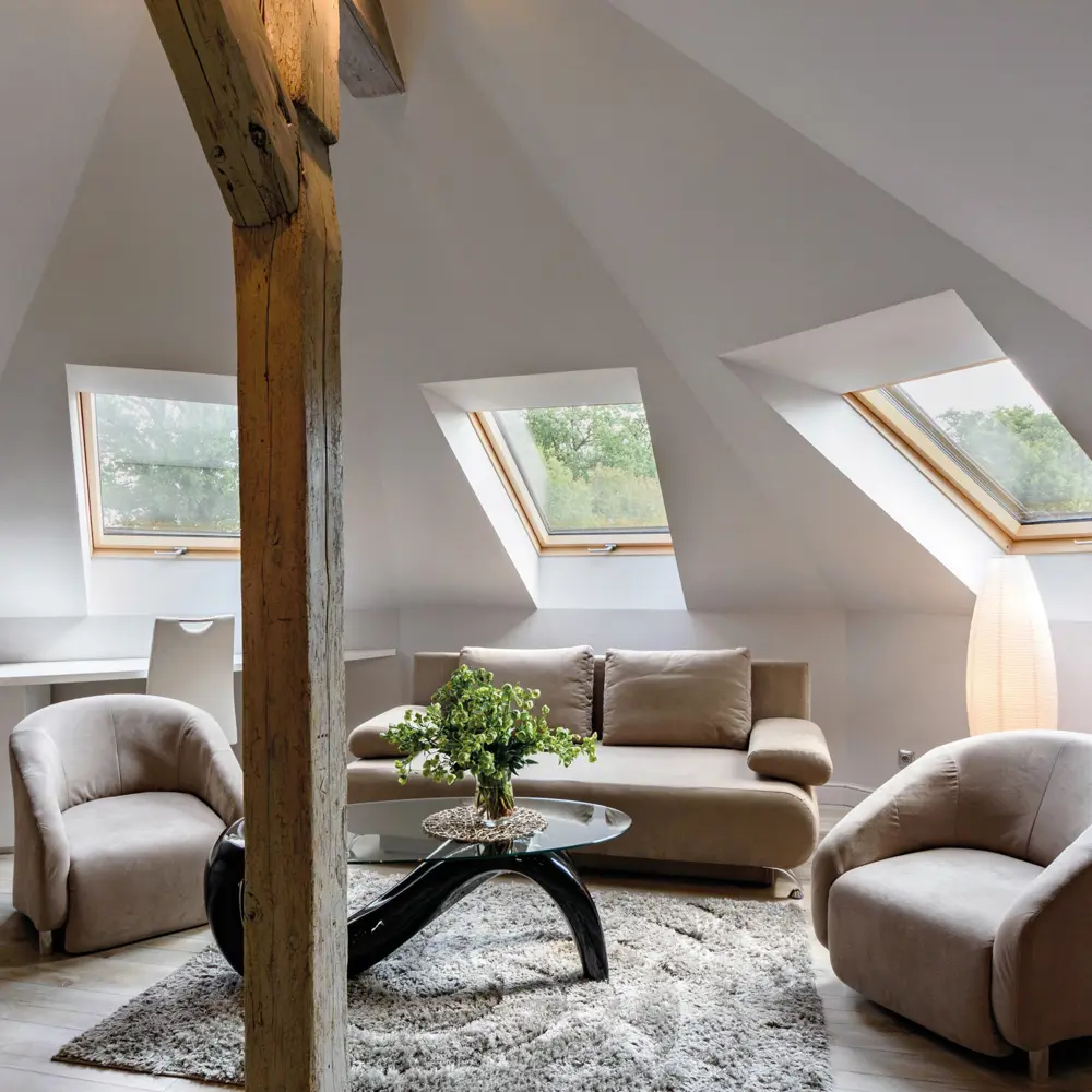 Мансардное окно Fakro FTP (CH) 66x98 см сосна STLM-2087762 - Вид №4