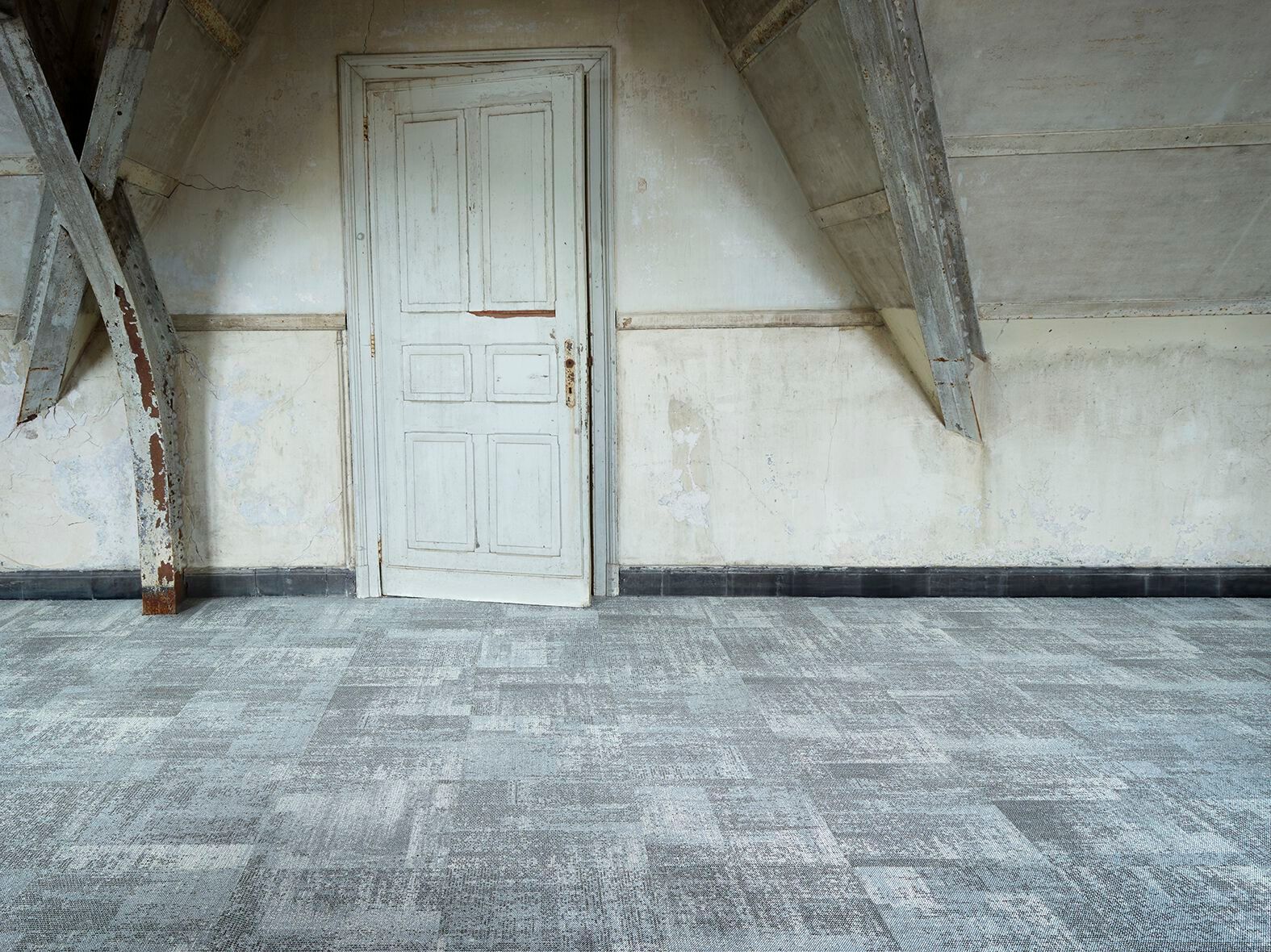 Однотонный ковер из синтетического волокна MODULYSS Винтаж ARCH-00069671