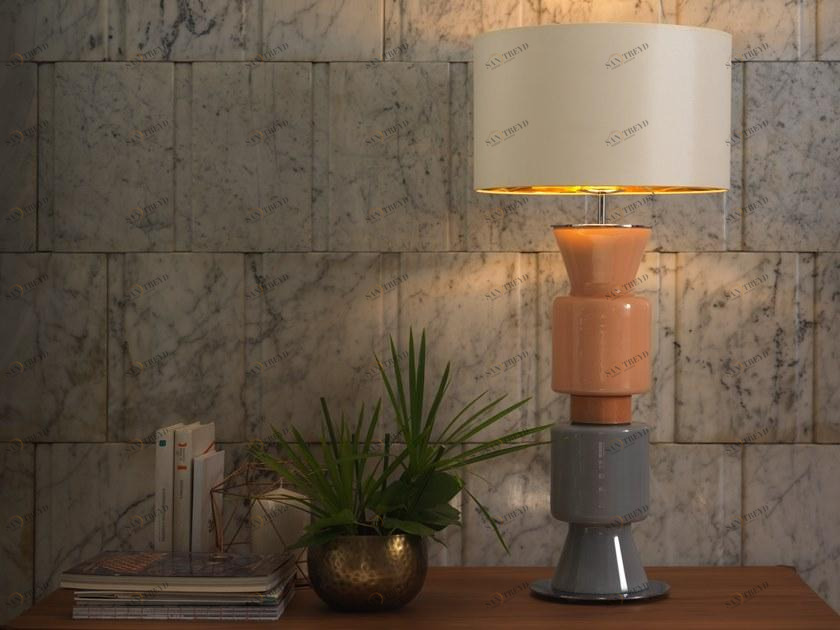 Aromas del Campo Настольная лампа из цветного стекла с фиксированным кронштейном Ponn Nac109 