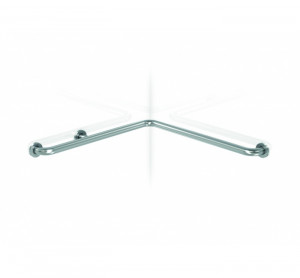 GW11 18 03 00 Genwec Штанга 90º, белая сталь 700x700