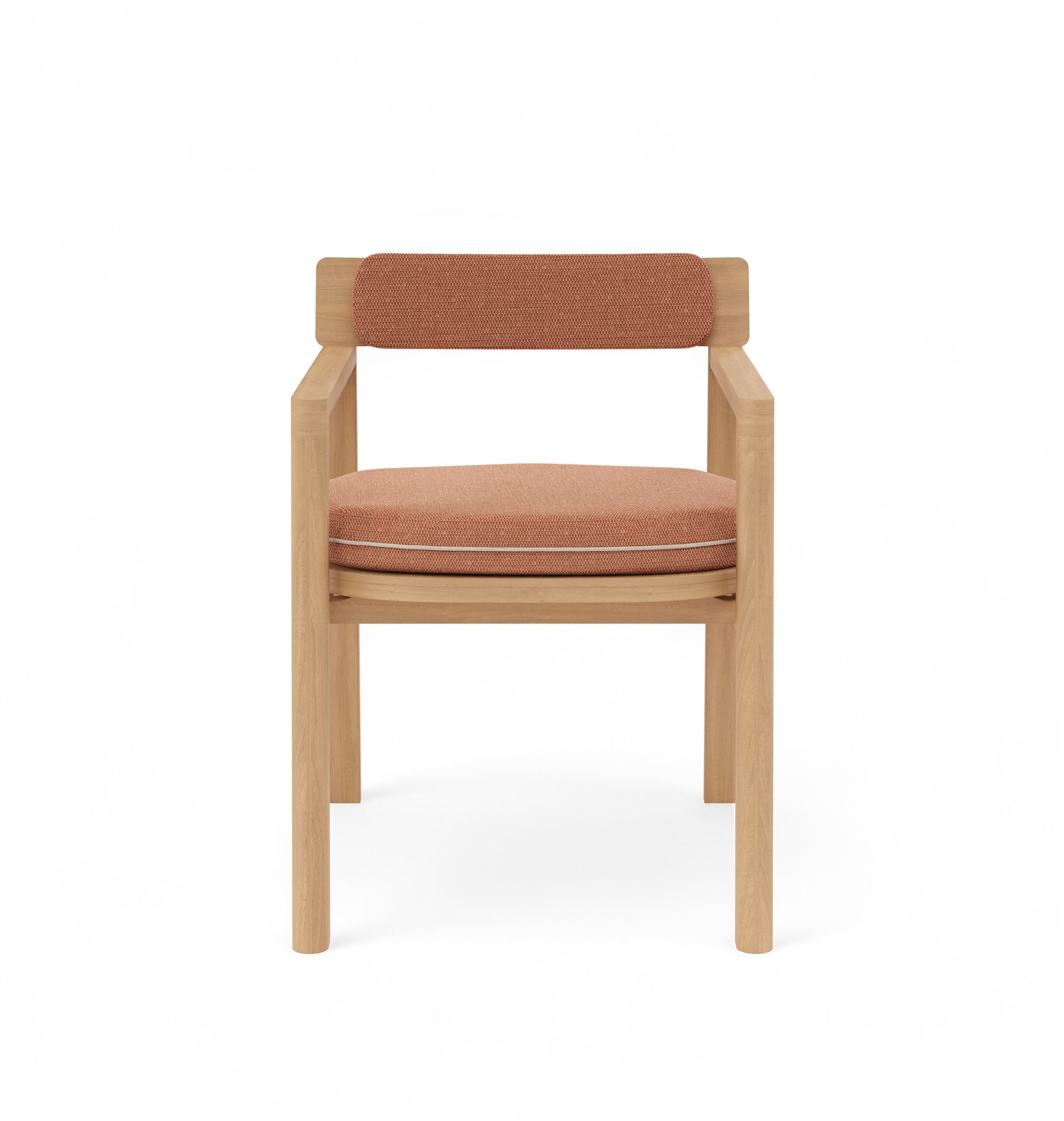 Садовый стул из тикового дерева с подушками Sunbrella FJAKA Oaza ARCH-00112850 - Вид №1