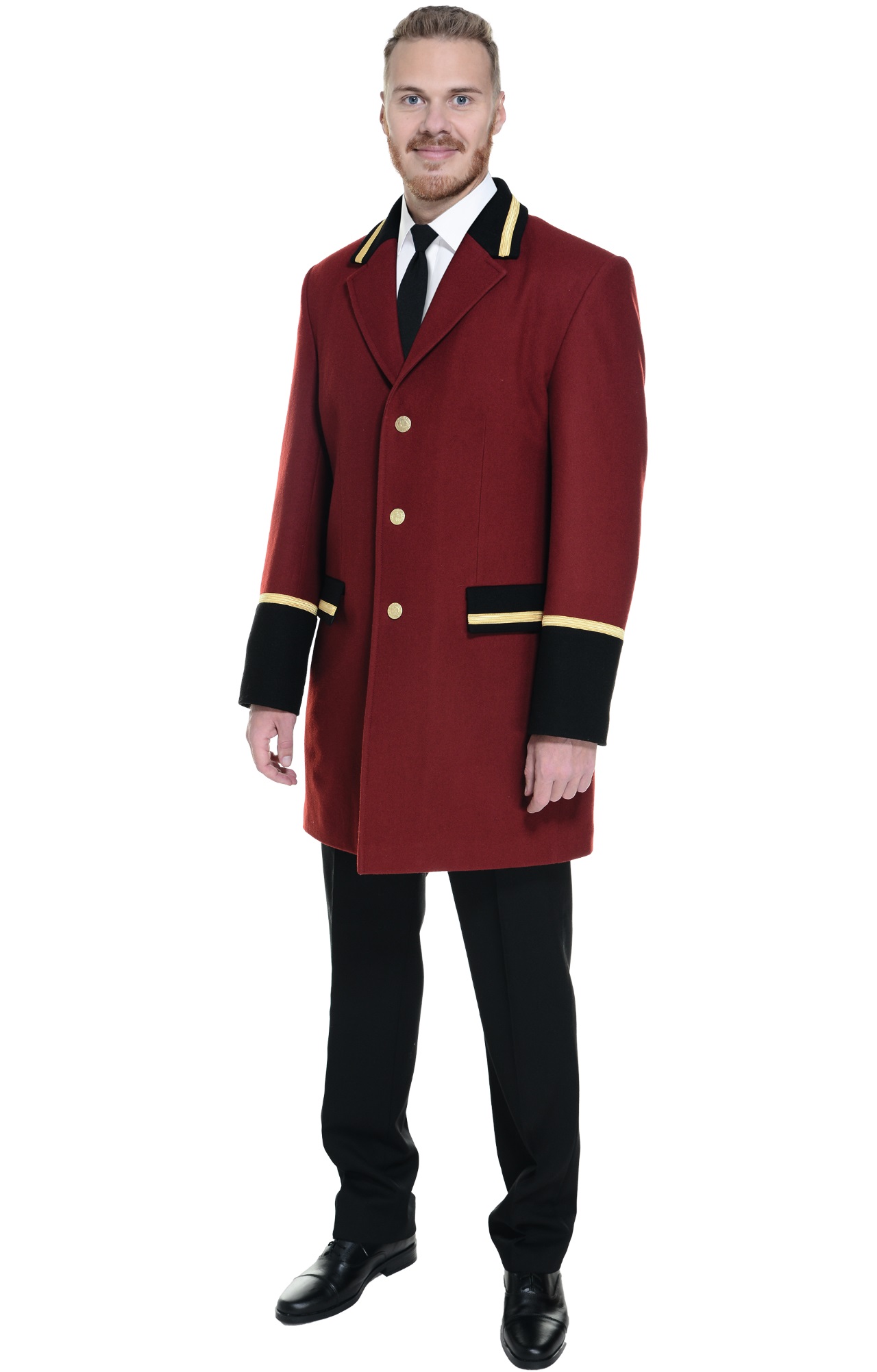 67733 Жакет удлиненный  Швейцар bordeaux (бордо) El-Risto  Бренд "El-Risto" (Эль Ристо), каталог товаров размер 54/170  - Вид №4