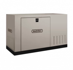 Газовый генератор Gazvolt Standard 36 KT Dnepr 12 в кожухе