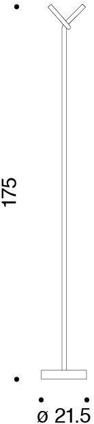 Danese Milano Подставка под пальто Abs Bincan sun-id-1377681 - Вид №3