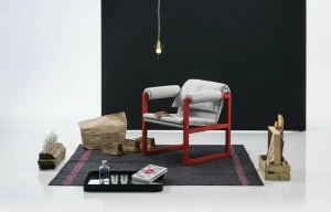 brühl Кресло из ткани с подлокотниками Muskat