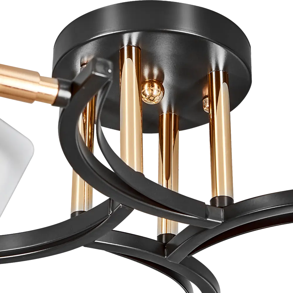 Люстра De City Тетро - современная потолочная с четырьмя стеклянными кубами 88038453 STLM-0922470 - Вид №4