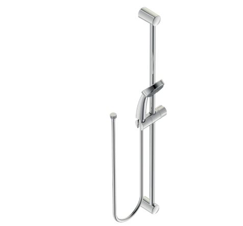 BA190AA Душевой набор со штангой 900 мм, лейка 3-ф Ø80 мм VIDIMA SEVA JET 