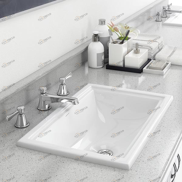 DUPEM52 Накладная раковина под столешницу  овальная Victoria + Albert 