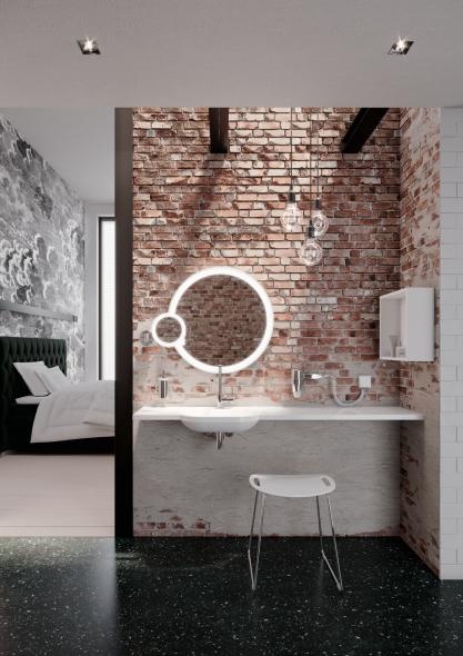 900.06.00140 Дозатор мыла с держателем HEWI System 900 - Вид №3