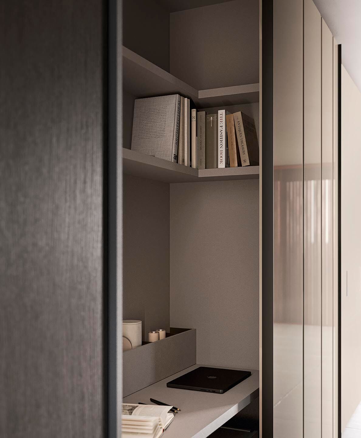 Оборудованная стена с письменным столом Alf DaFrè покер ARCH-00045397