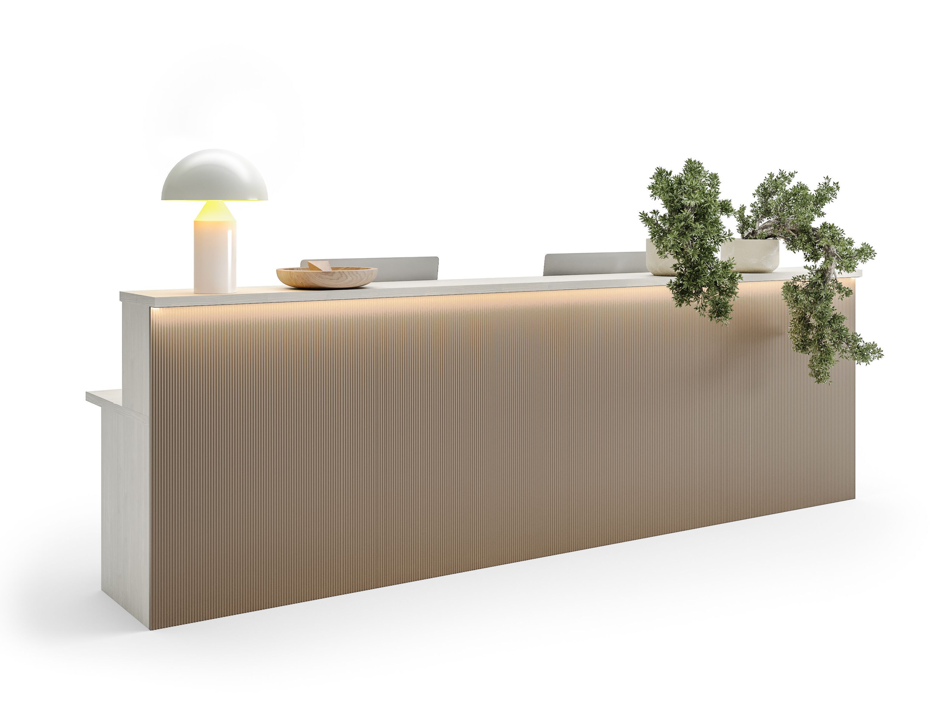 Стойка регистрации с освещением Giessegi OfficeTime ARCH-00076193