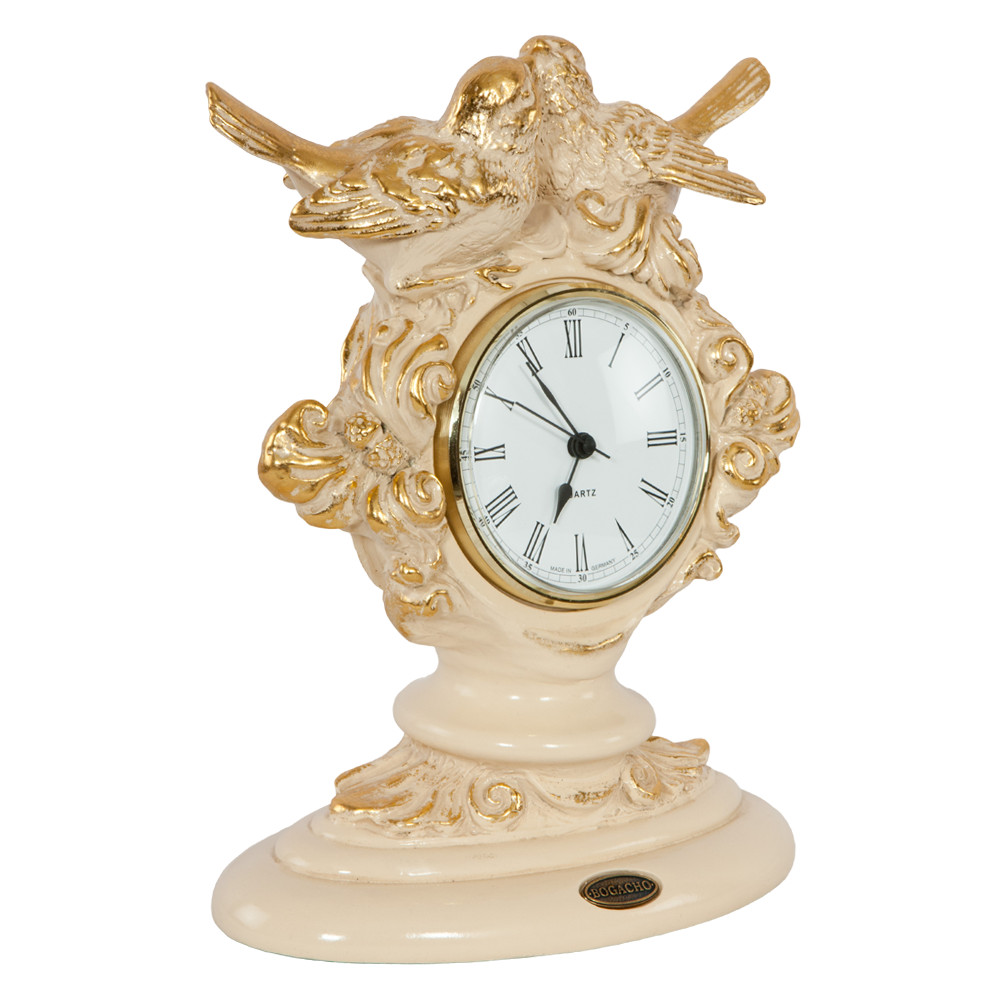 43012 Часы настольные Нежность Айвори BOGACHO 4627163961649 - Вид №1