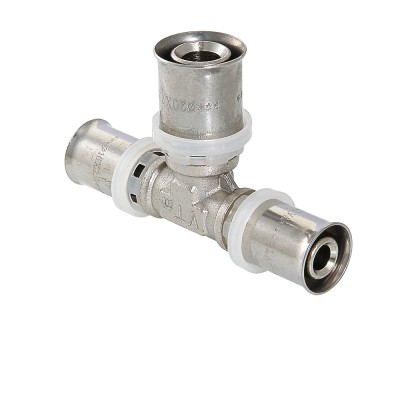 VTm.231.N.162016 Пресс-фитинг – тройник Valtec 16 х 20 х 16 мм 