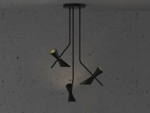 NEXO LUCE Светодиодный подвесной светильник из стали Oxen pendant lamp 7008a1 - a5