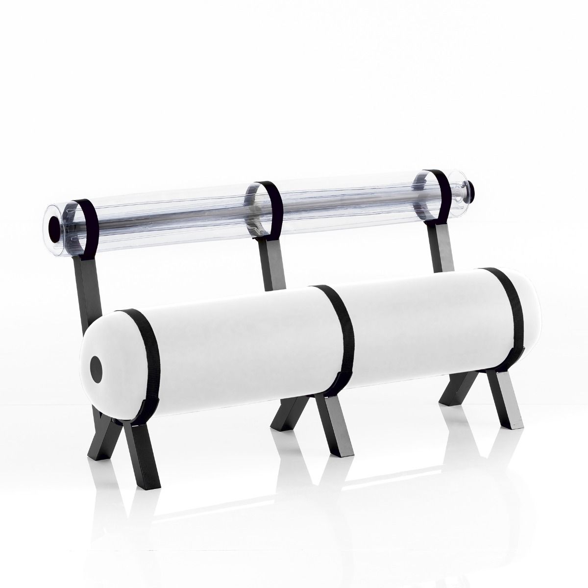 MOJOW ZIBA скамейка 1м50 непрозрачная Белый BZCN1502BO