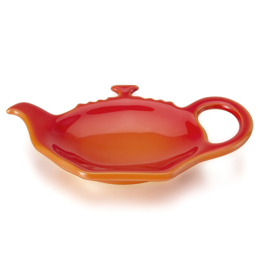 Подставка для чайных пакетиков Le Creuset, каменная керамика, оранжевая 91034607090099 - Вид №2