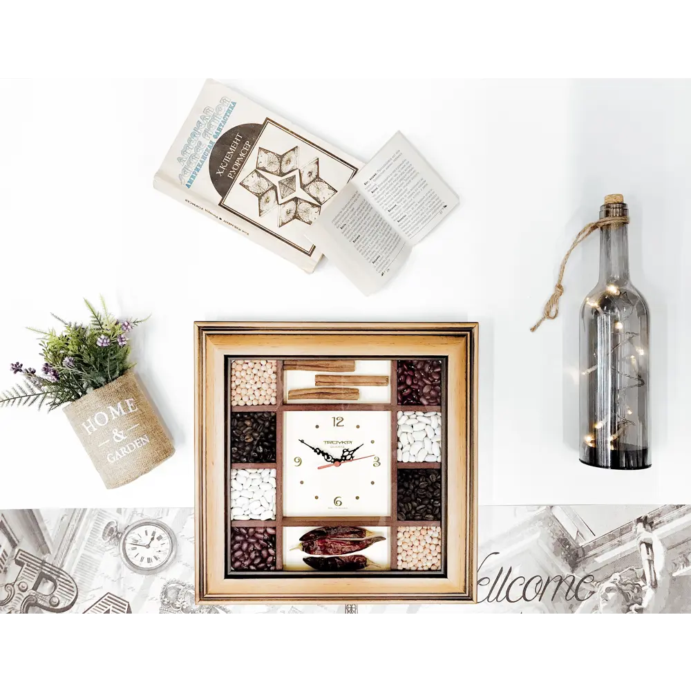 Часы настенные "Кухня" диаметр 31.2 см TROYKATIME STLM-2130682 - Вид №4