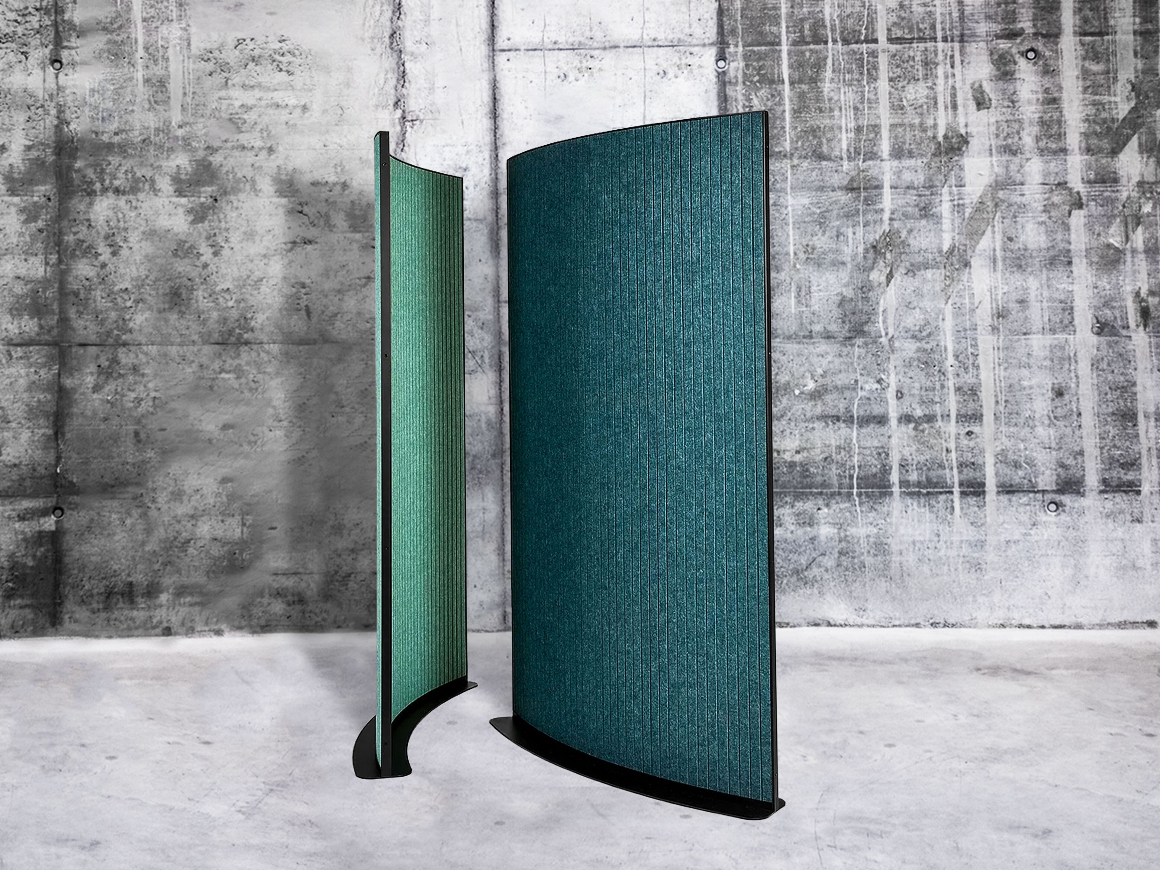 ПЭТ звукопоглощающая офисная перегородка ECHOJAZZ ECHOCOVE® BOW ARCH-00070871 - Вид №2