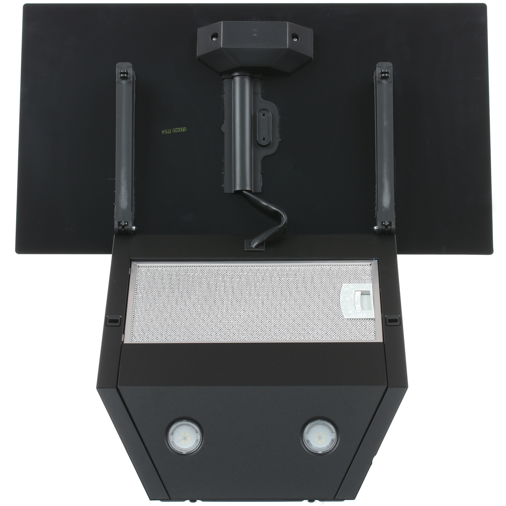 1611852 Вытяжка наклонная KRONA GABRIELE 600 black PB черный STDN-0048627 - Вид №7