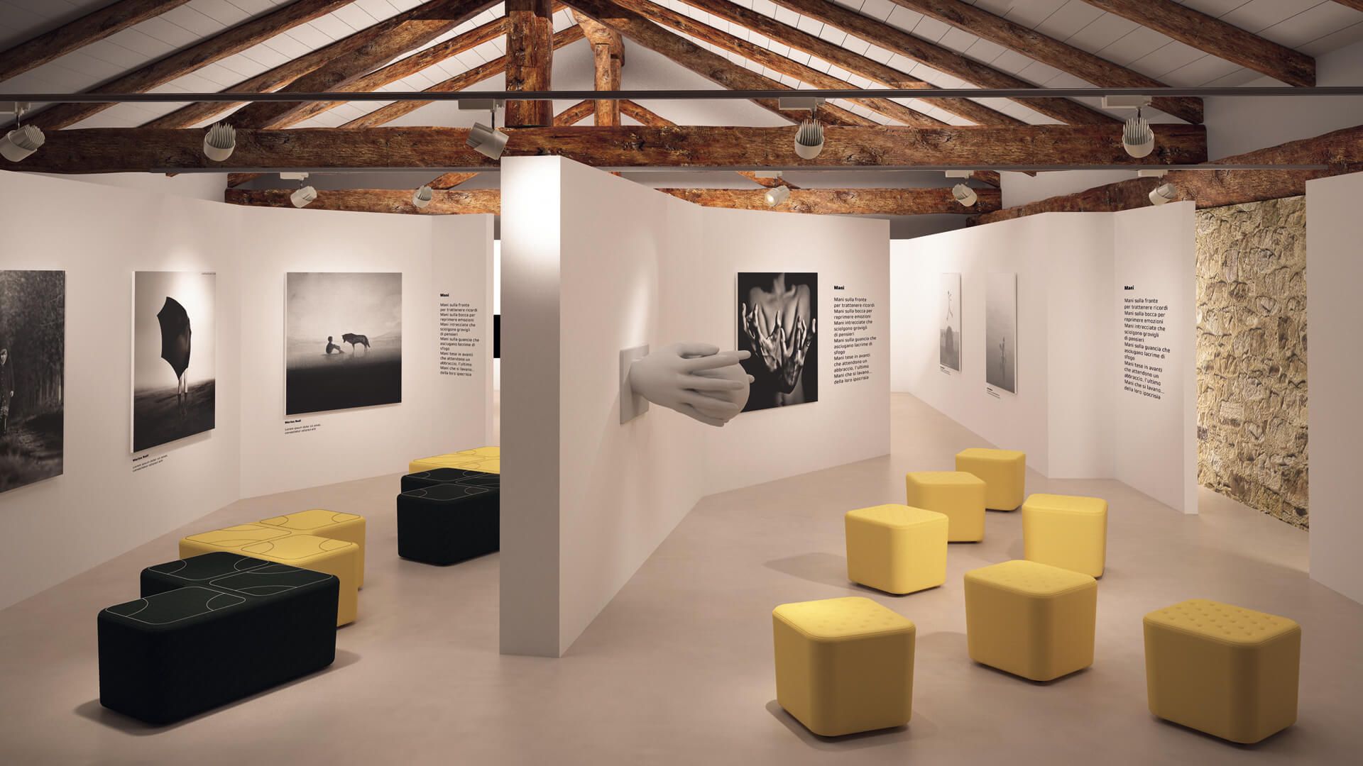 Ткань пуф Luxy пазлы ARCH-00121245 - Вид №5