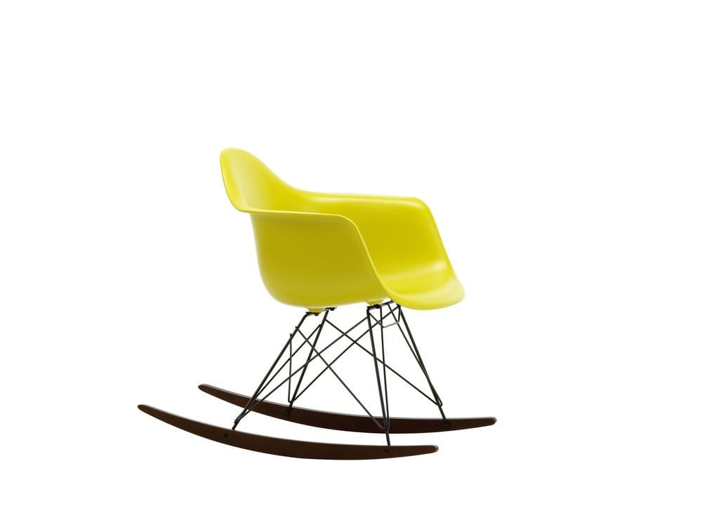 Мягкое тканевое кресло-качалка с подлокотниками VITRA Eames Plastic Chair ARCH-00023828 - Вид №157