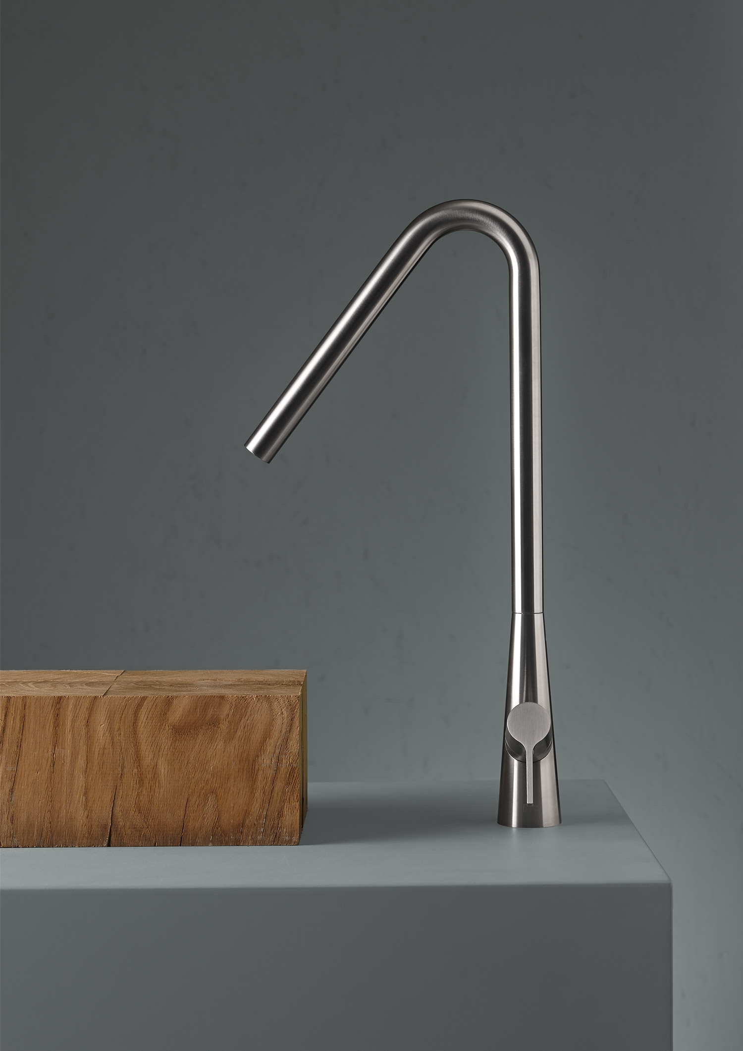 Inox. 360/1. Смеситель для кухонной мойки Quadrodesign - Вид №1