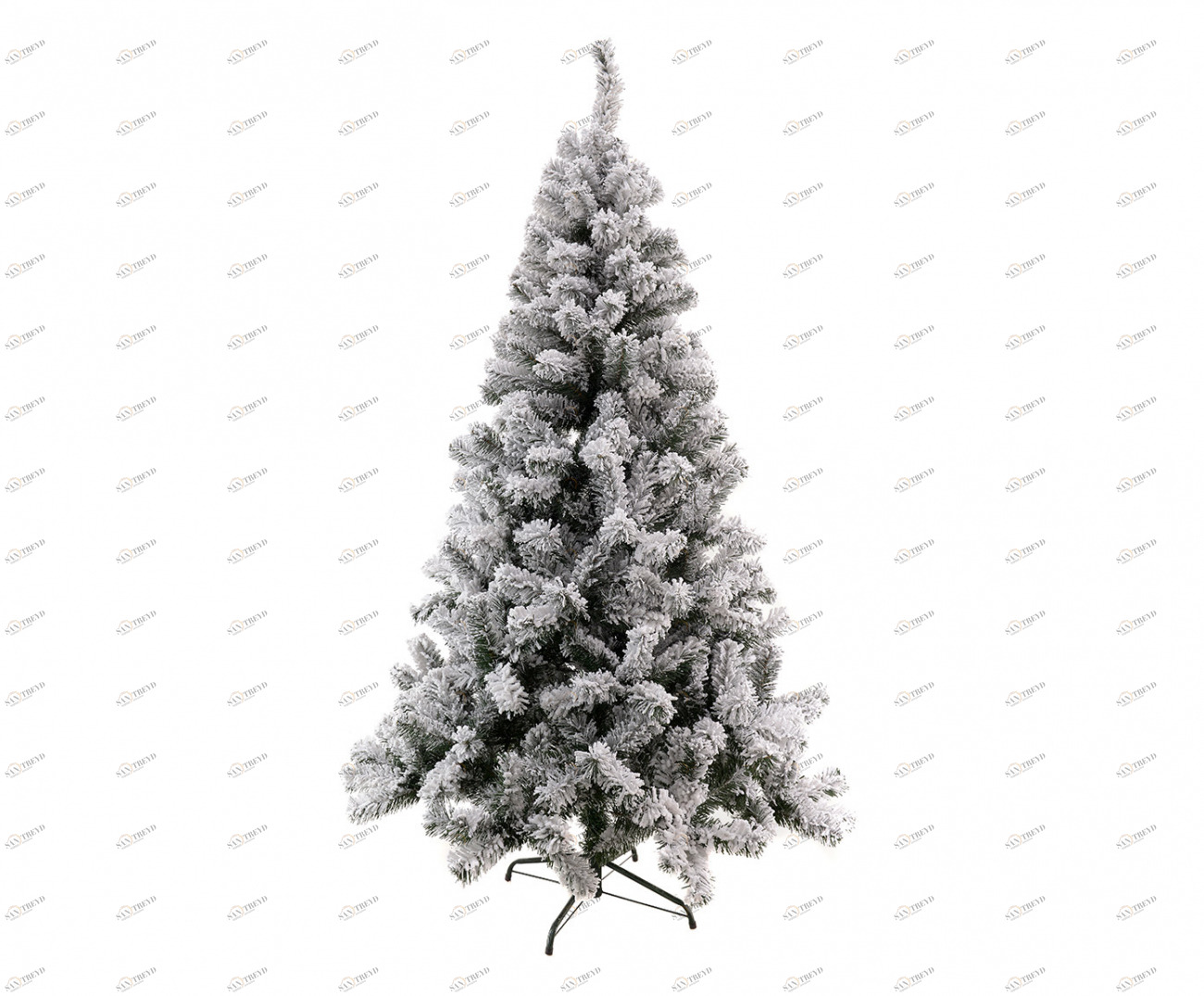 Елка искусственная заснеженная 180см TO4ROOMS ИСКУССТВЕННЫЕ ЕЛИ 212917 Зеленый 