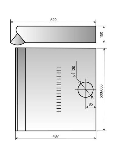 6631945 Вытяжка подвесная ELIKOR Davoline 50П-290-П3Л белый/прозрачный STDN-0075756 - Вид №8