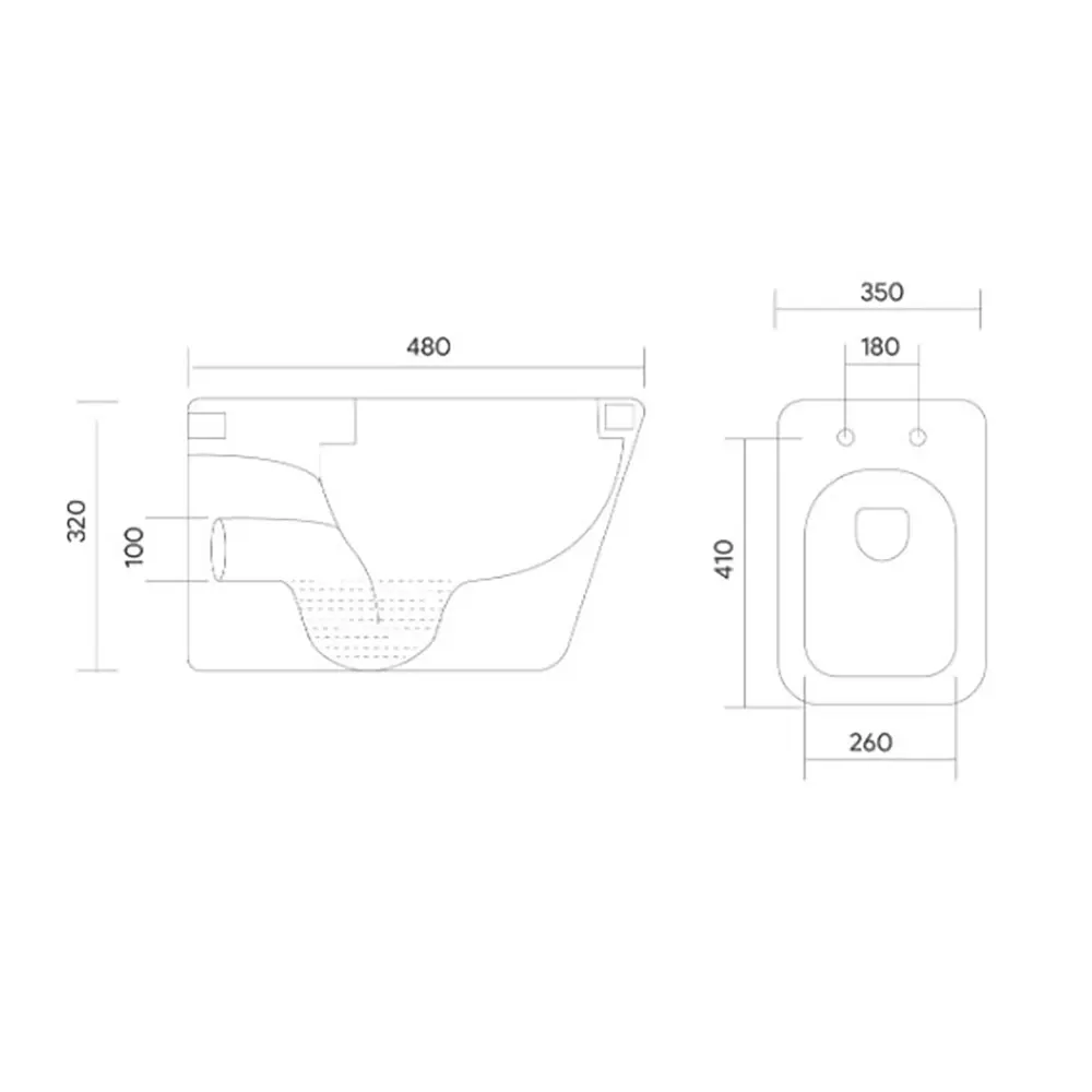 Комплект инсталляция с унитазом Aquatek Дельта AQ1911-00 безободковый с микролифтом клавиша цвет белый STLM-2054598 - Вид №6