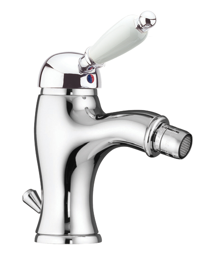 83ZZ5321 Santan Siracuza, однорычажный смеситель для биде c донным клапаном, цвет бронза 