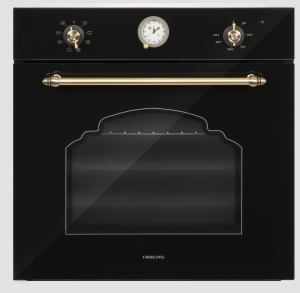 9079292 Электрический духовой шкаф HIBERG VM 6382 BR черный
