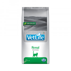 ПР0050276 Корм для кошек Vet Life Natural Diet при почечной недостаточности сух. 5кг Farmina